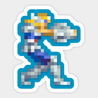 Hyoga low-res pixelart Sticker